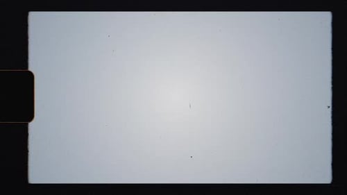 Super 8 Film Frame Scan with sprocket hole