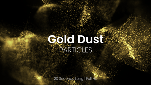 Gold Dust Particles