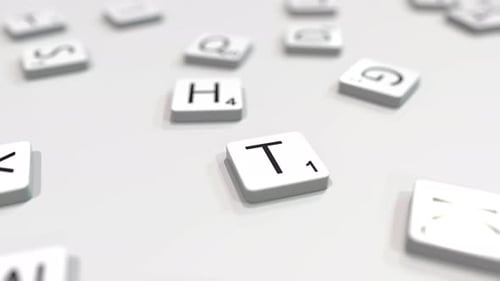 Compondo TRAVEL Word com letras