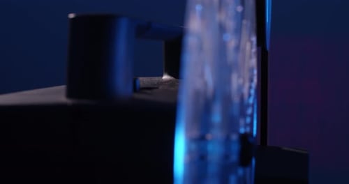 Rewinding Super 8 Filmstrip