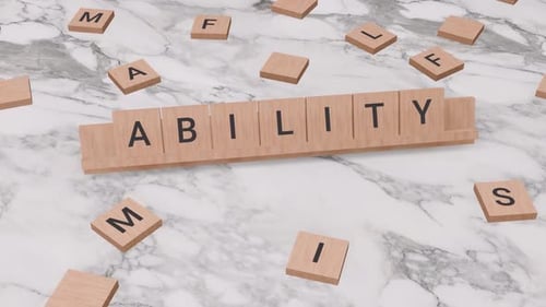Ability word on scrabble