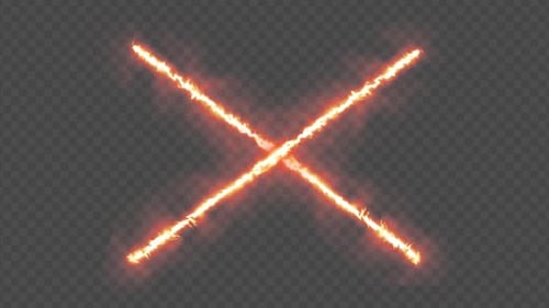 Fire Effect X Cross Alpha