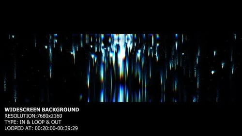 Falling Laser Crystal Particles