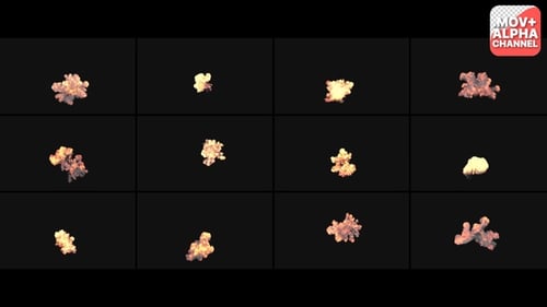 Efectos visuales Fire Elements | Motion Graphics