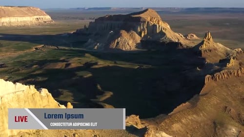 News Lower Third | UHD | 60fps