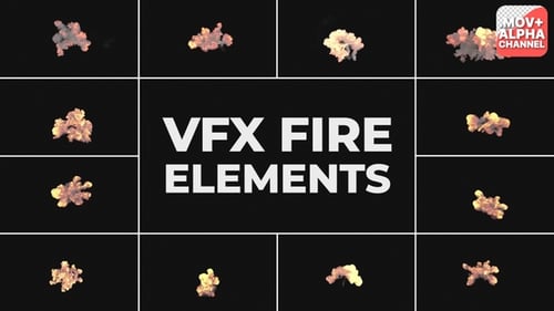 VFX Flames Elements | Motion Graphics