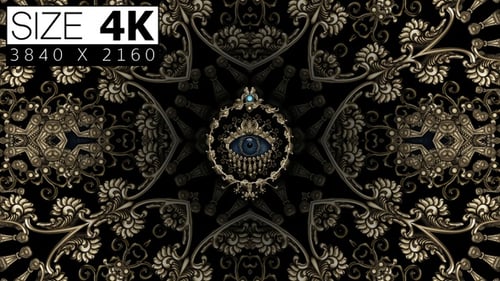 Decoración de ojos victoriana 05