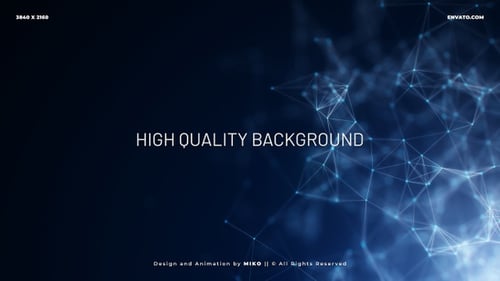 Blue Plexus Background