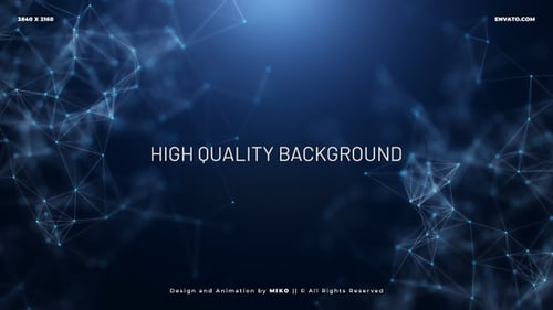 Blue Plexus Background