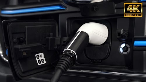 Desconexão do carregador de carro elétrico