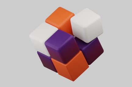 Preview: Interlocking cube puzzle