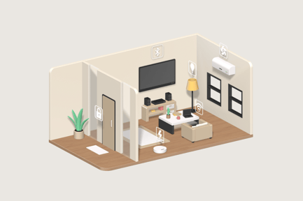 Isometric Smart Room