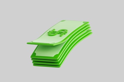 Preview: 3D Folded Cash Stack