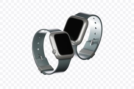 Preview: 3D Smartwatch Mockup