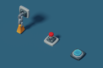 Switch & Lever Set - Cube World