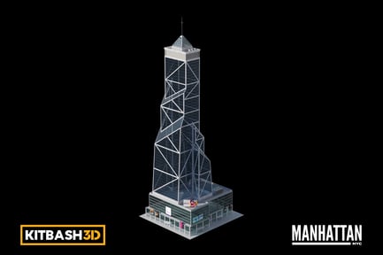 Preview: Kitbash: Manhattan - Skyscraper F
