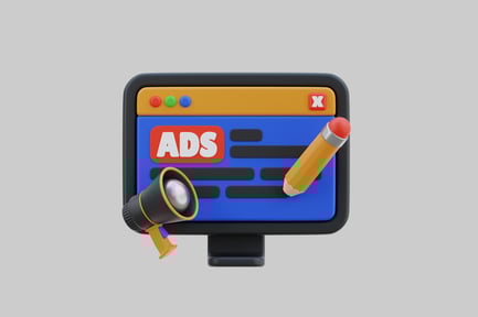 Aperçu: Concept de publicité et de marketing en ligne