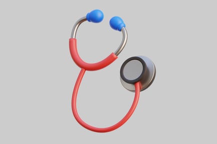 Preview: Modern doctor stethoscope instrument