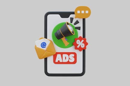 Aperçu: Publicités et promotions de marketing mobile