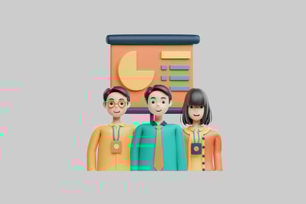 Preview: Business team presentation