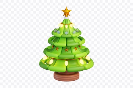 Vista previa: Decoración del árbol de Navidad