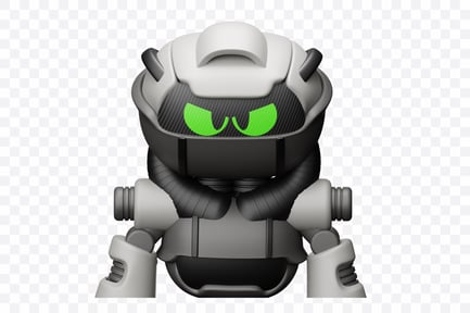 Preview: Futuristic Robot Avatar White Soldier