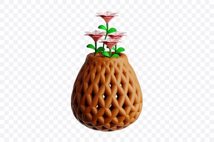 Preview: 3D Azalea Basket