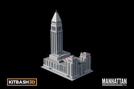 Preview: Kitbash: Manhattan - Office Building B