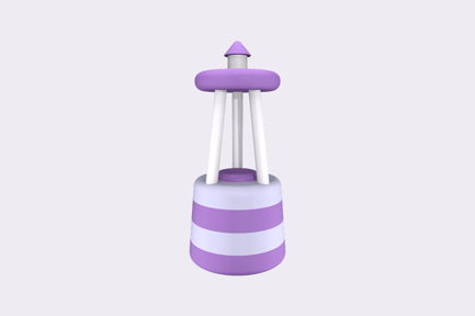Preview: Buoy Soft 3D Illustration