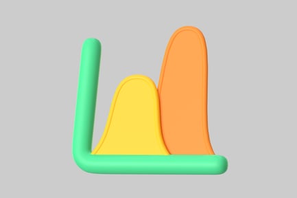 Preview: Abstract object with three distinct sections.