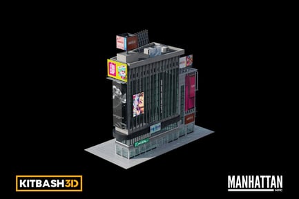Preview: Kitbash: Manhattan - Multimedia Building