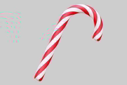 Preview: Red And White Candy Cane