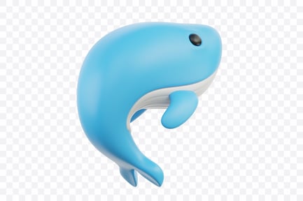 Visualização: Baleia azul