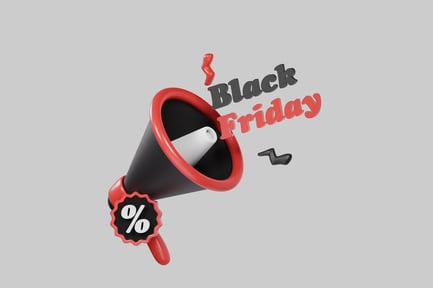 Preview: Black Friday Promotion Megaphone