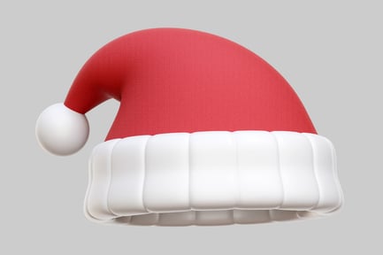 Preview: Festive Santa Hat, Perfect For Christmas Holiday