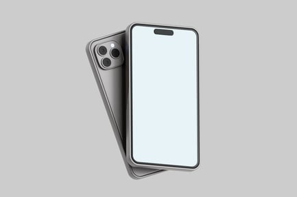 Preview: Modern smartphone with three lenses.