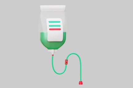Preview: Modern Medical IV Drip Bag For Healthcare