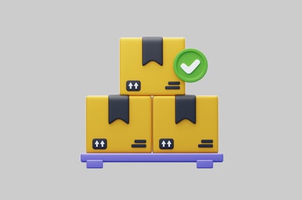 Preview: Stack of abstract shipping boxes