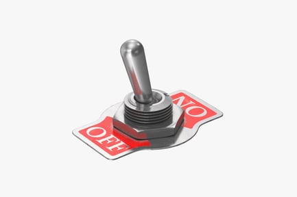 Preview: Toggle Switch with ON/OFF Label